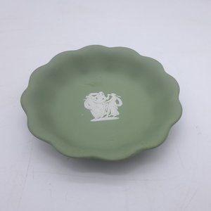 Green Jasperware Ashtray by Wedgwood